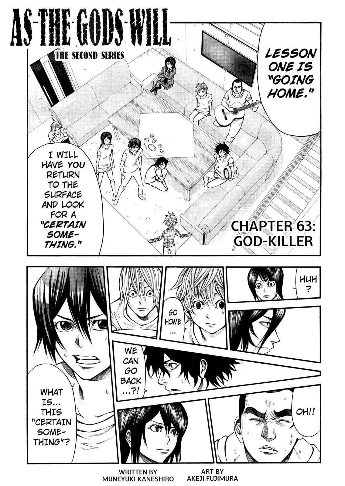 Kamisama no Iutoori Ni Chapter 63 page 1 - Chapter 63: God-Killer