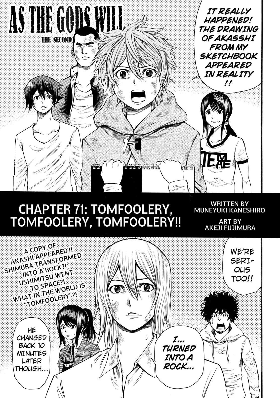 Kamisama no Iutoori Ni Chapter 71 page 2 - Chapter 71: Tomfoolery, Tomfoolery, Tomfoolery!!!!