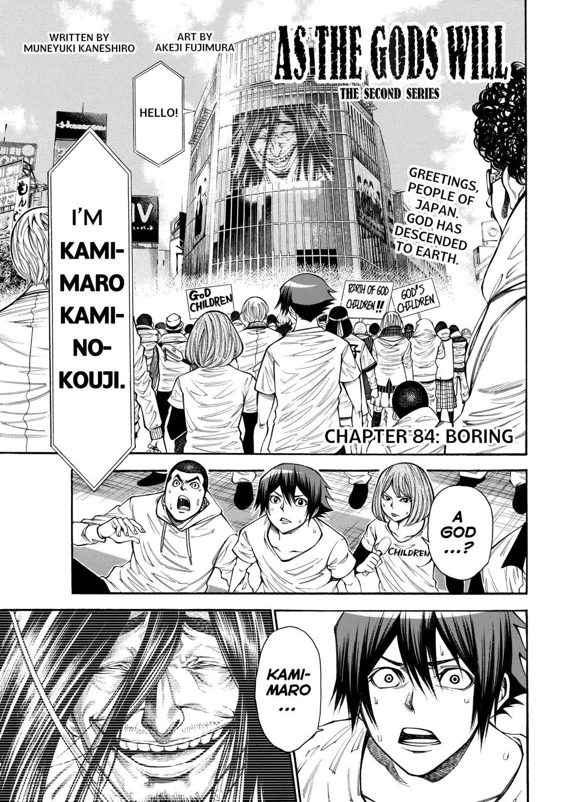 Kamisama no Iutoori Ni Chapter 84 page 1 - Chapter 84: Boring