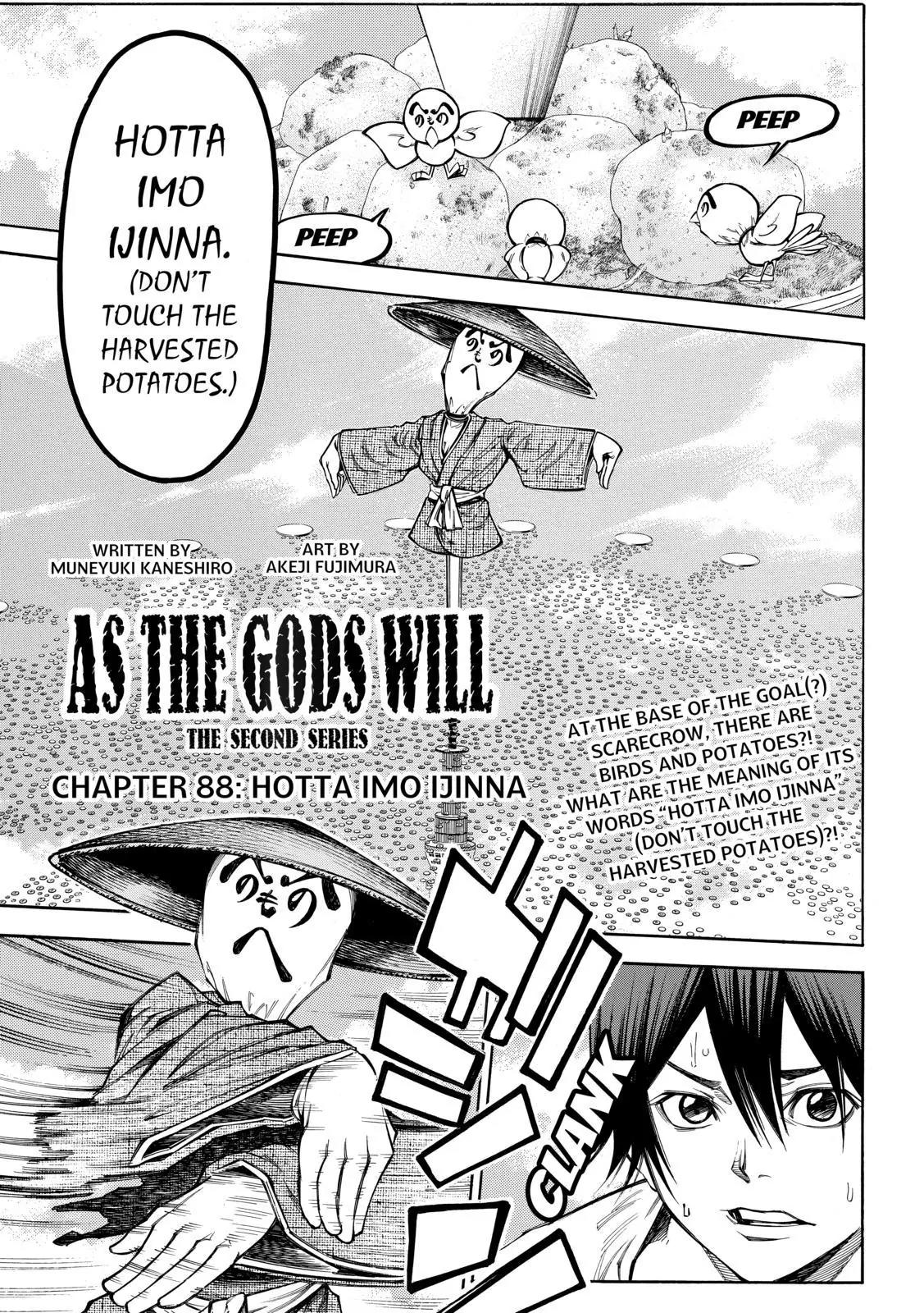 Kamisama no Iutoori Ni Chapter 88 page 1 - Chapter 88: Hotta Imo Ijinna