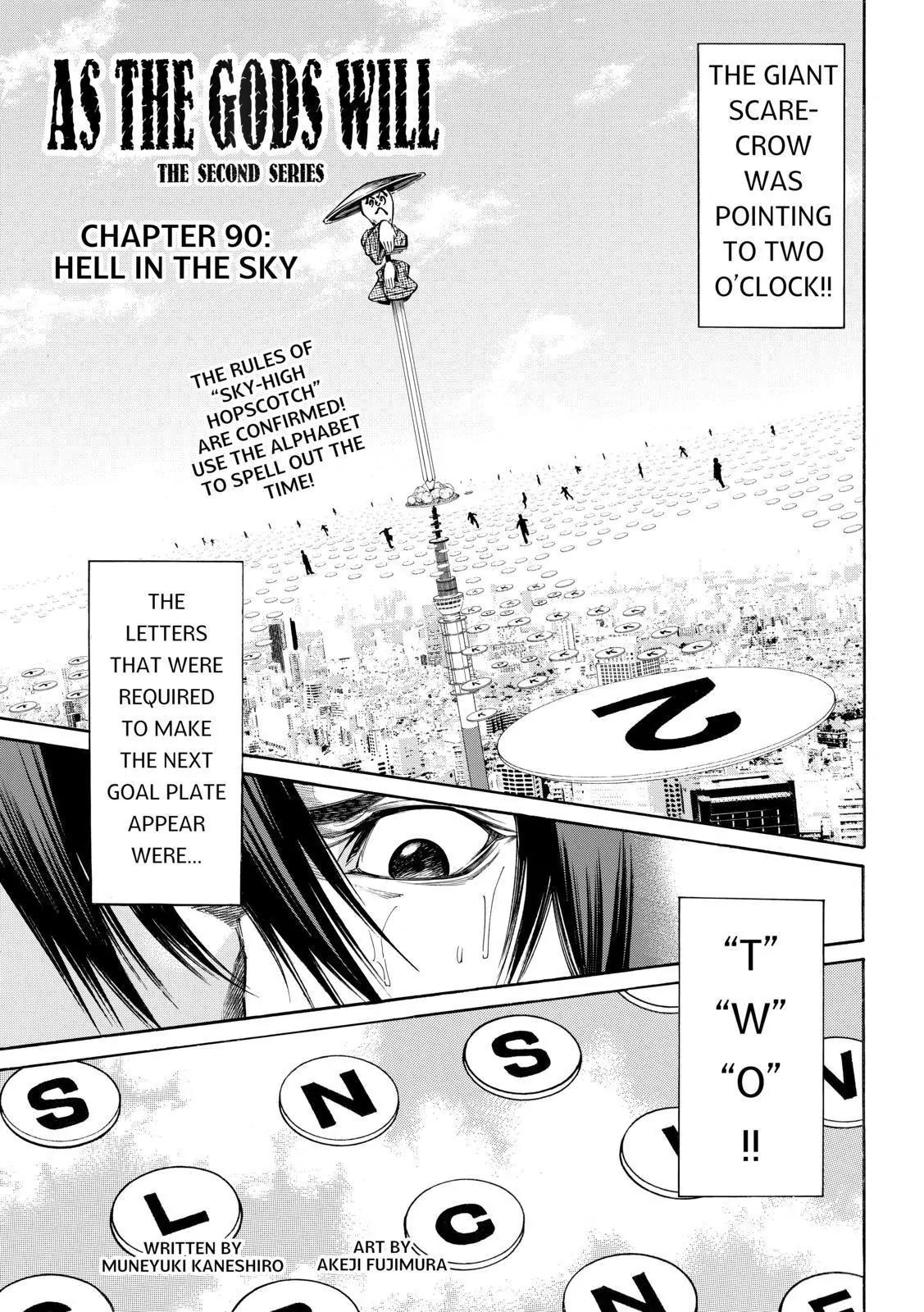 Kamisama no Iutoori Ni Chapter 90 page 1 - Chapter 90: Hell in the Sky