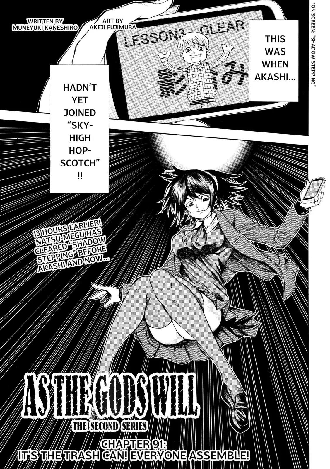 Kamisama no Iutoori Ni Chapter 91 page 1 - Chapter 91: It's the Trash can! Everyone Assemble!