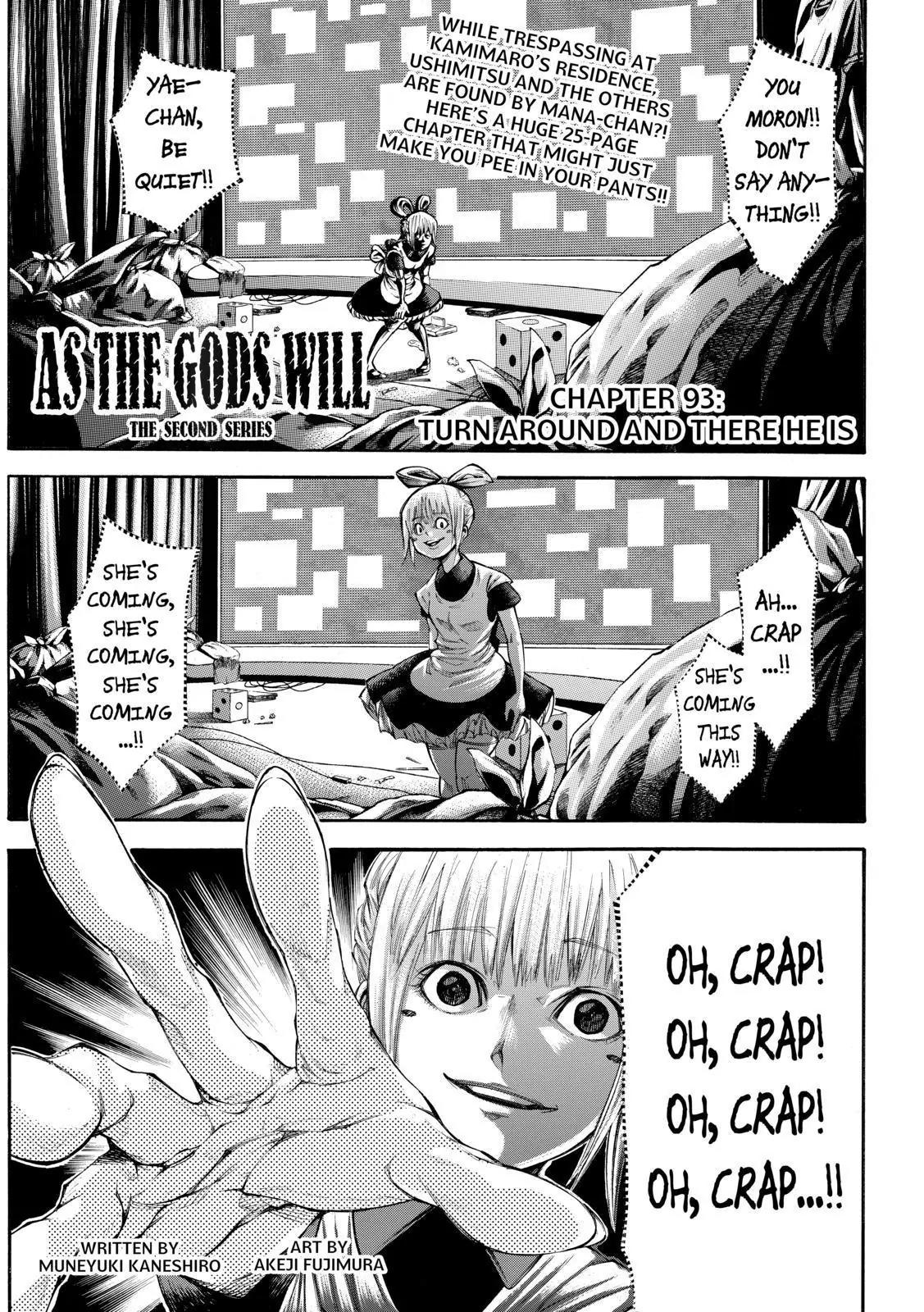Kamisama no Iutoori Ni Chapter 93 page 1 - Chapter 93: Turn Around and There He is