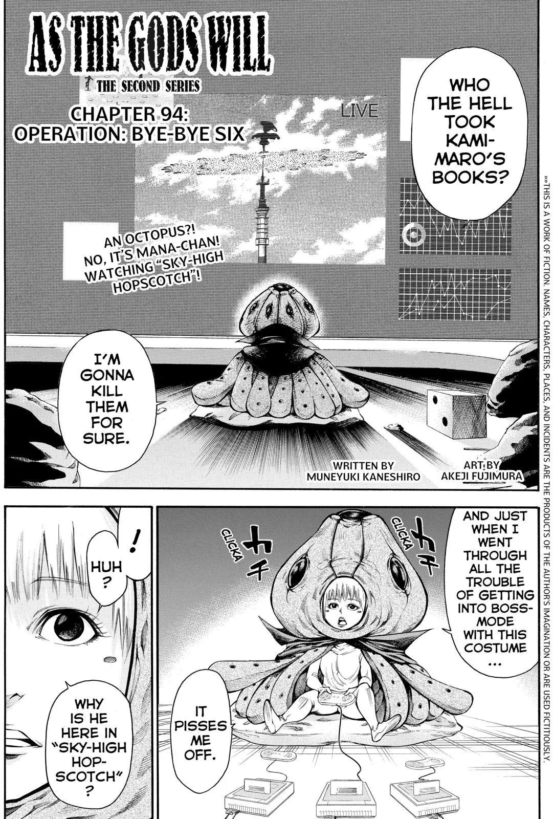 Kamisama no Iutoori Ni Chapter 94 page 1 - Chapter 94: Operation: Bye Bye Six
