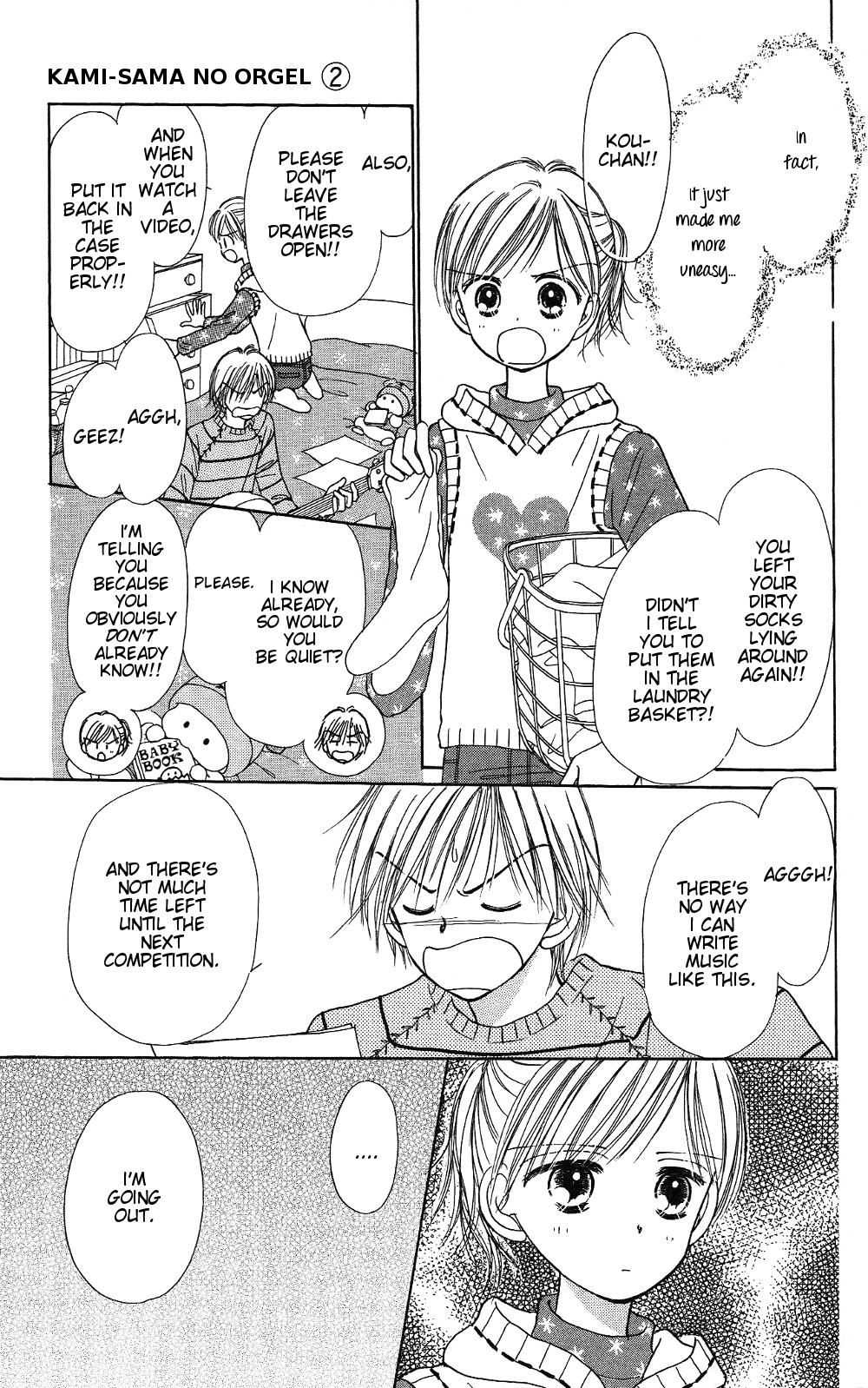 Kamisama no Orgel Chapter 6 page 13 - Chapter 6 : I want to protect you