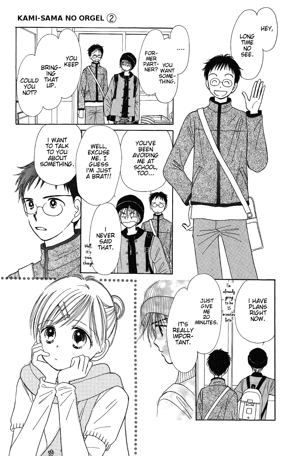 Kamisama no Orgel Chapter 6 page 27 - Chapter 6 : I want to protect you