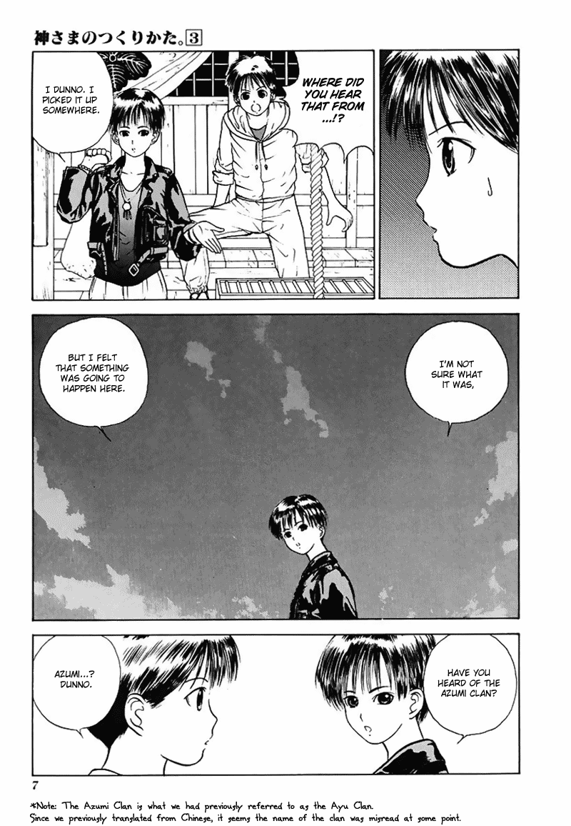 Kamisama no Tsukurikata Chapter 13.2 page 11 - Chapter 13 v2 : Indirect Support - Those Who Seek the Road