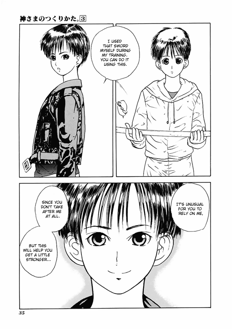 Kamisama no Tsukurikata Chapter 13.2 page 38 - Chapter 13 v2 : Indirect Support - Those Who Seek the Road