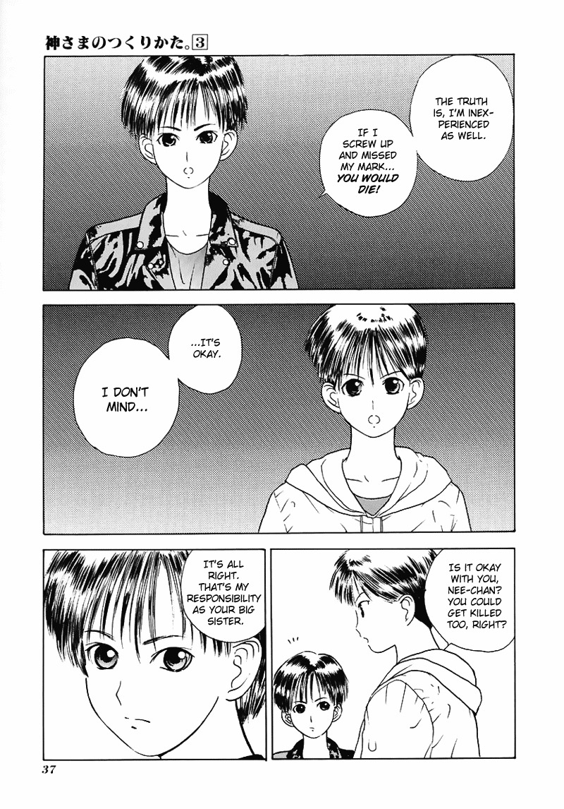 Kamisama no Tsukurikata Chapter 13.2 page 40 - Chapter 13 v2 : Indirect Support - Those Who Seek the Road