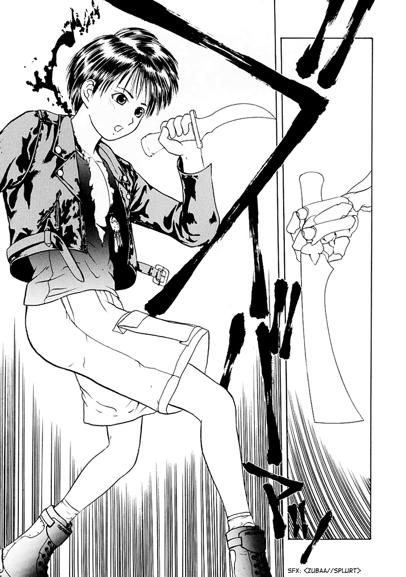 Kamisama no Tsukurikata Chapter 15.2 page 36 - Chapter 15 v2 : Knife Fight - Black Pulse