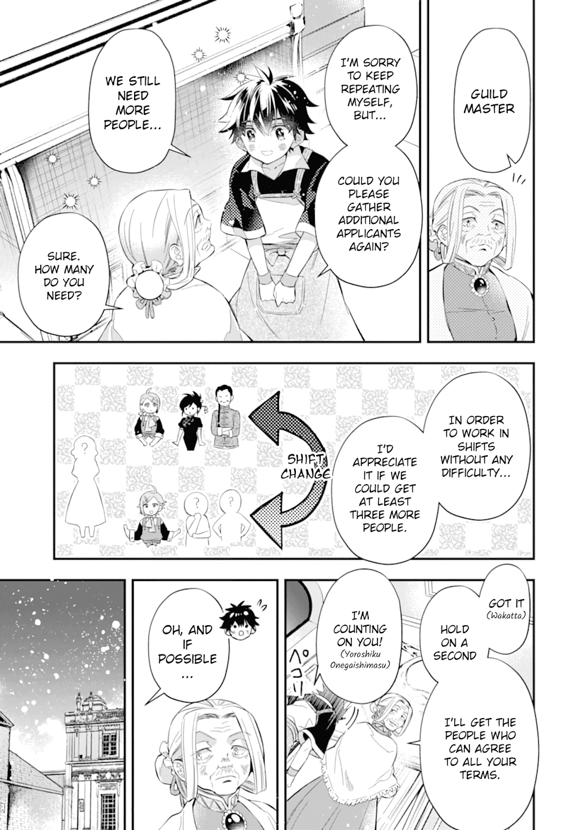 Kamitachi ni Hirowareta Otoko Chapter 32 page 36 - Chapter 32: Opening and Hiring