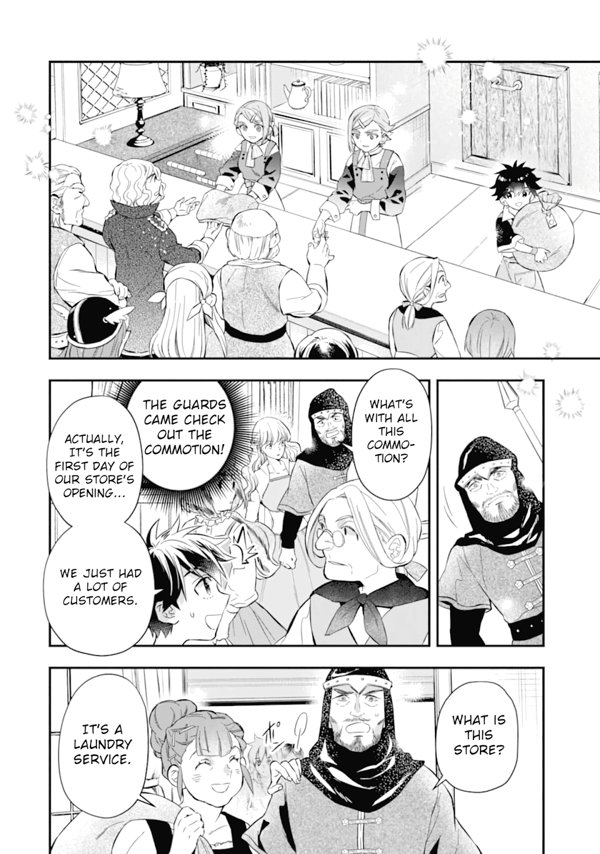 Kamitachi ni Hirowareta Otoko Chapter 32 page 9 - Chapter 32: Opening and Hiring
