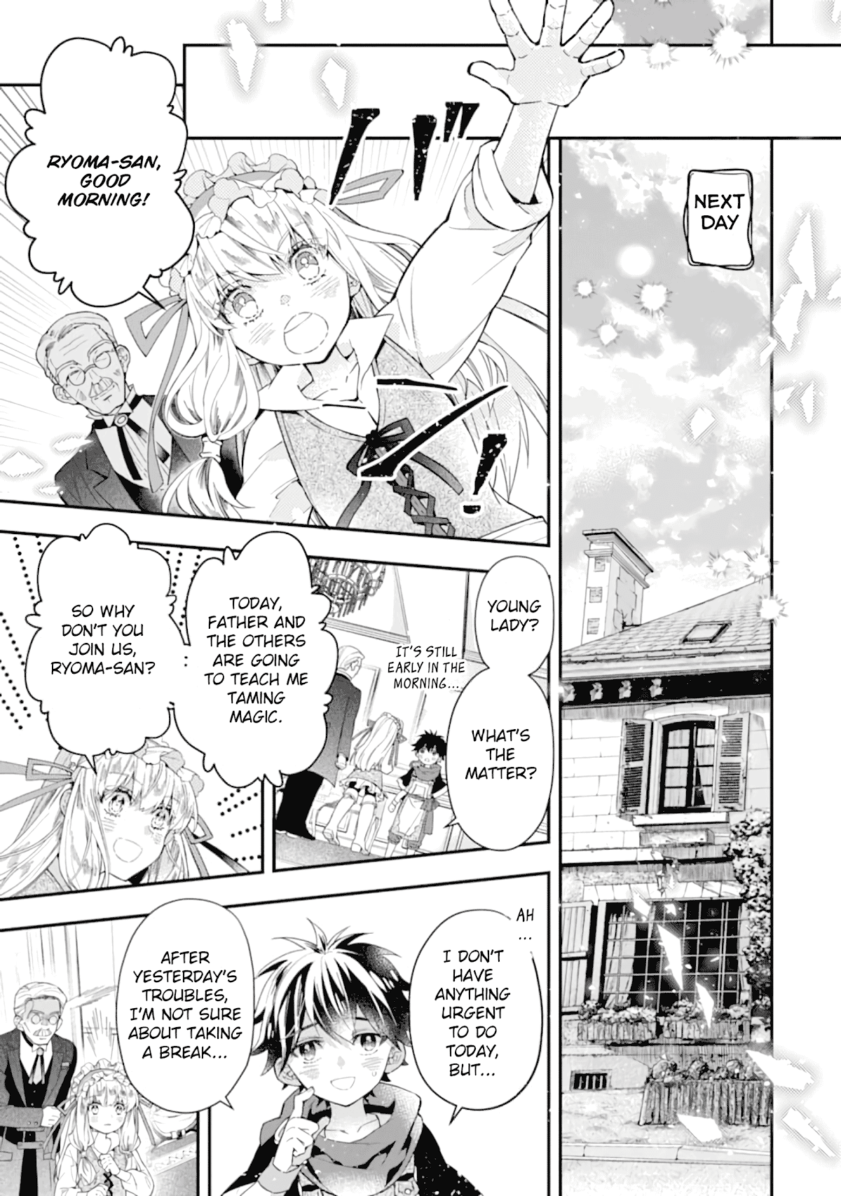 Kamitachi ni Hirowareta Otoko Chapter 35 page 6 - Chapter 35: Taming Magic