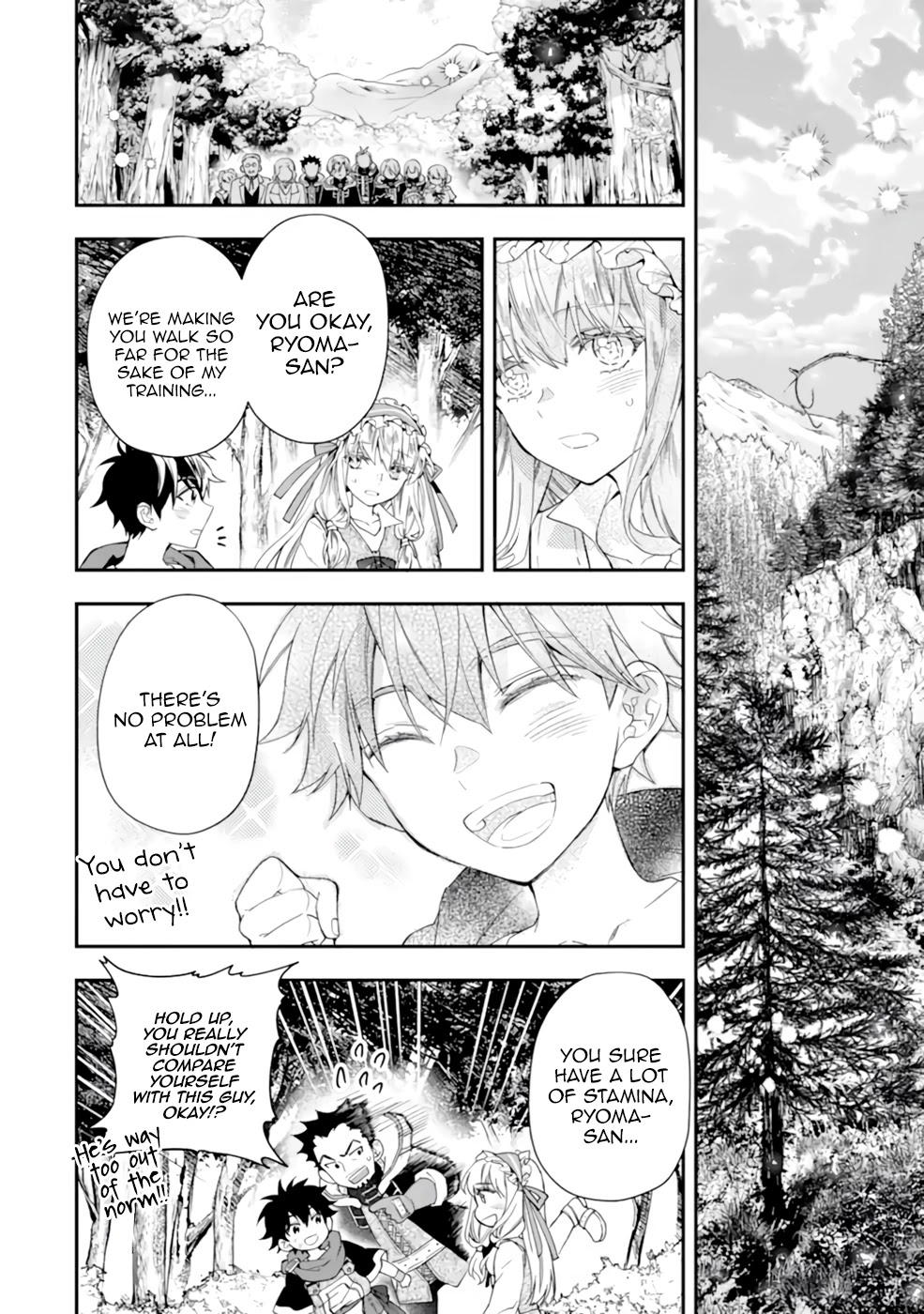 Kamitachi ni Hirowareta Otoko Chapter 38 page 12 - Chapter 38: To The Swamp
