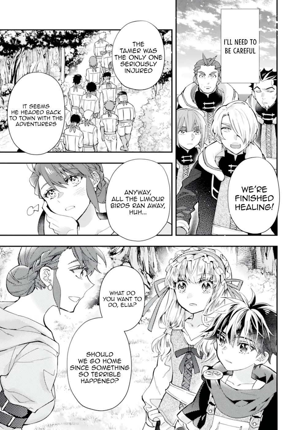 Kamitachi ni Hirowareta Otoko Chapter 38 page 34 - Chapter 38: To The Swamp