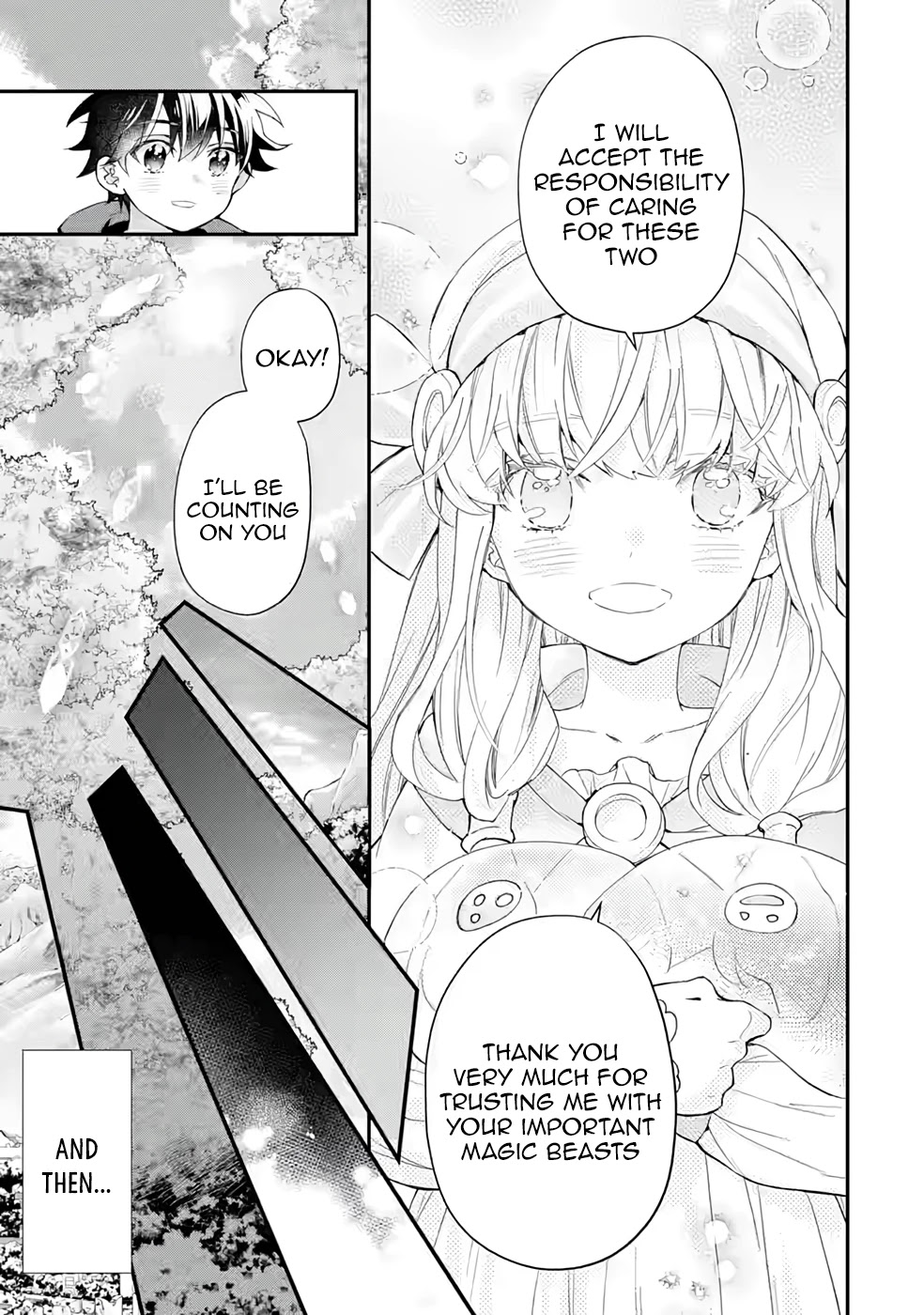Kamitachi ni Hirowareta Otoko Chapter 40 page 11 - Chapter 40: The Day of Parting