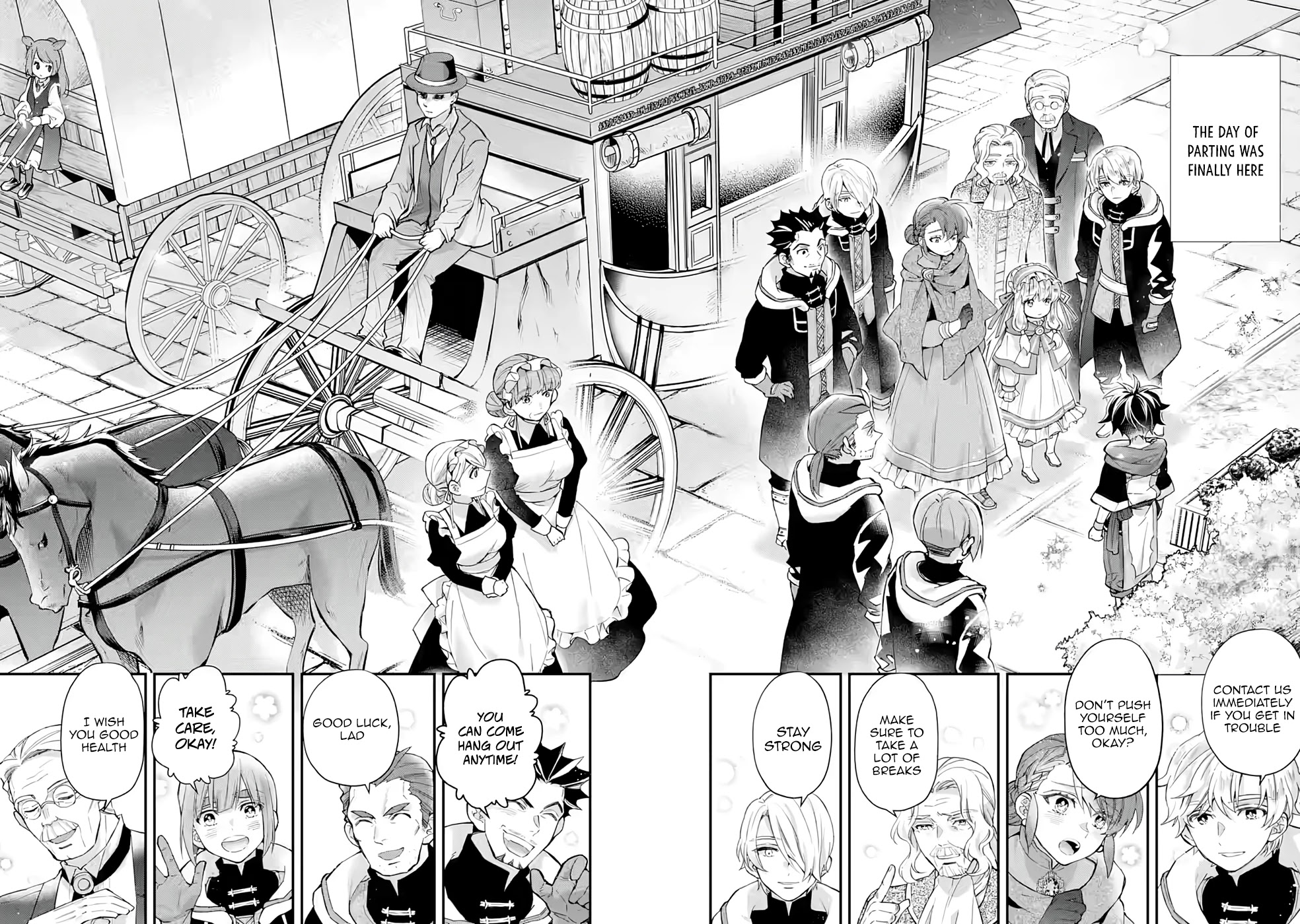 Kamitachi ni Hirowareta Otoko Chapter 40 page 12 - Chapter 40: The Day of Parting