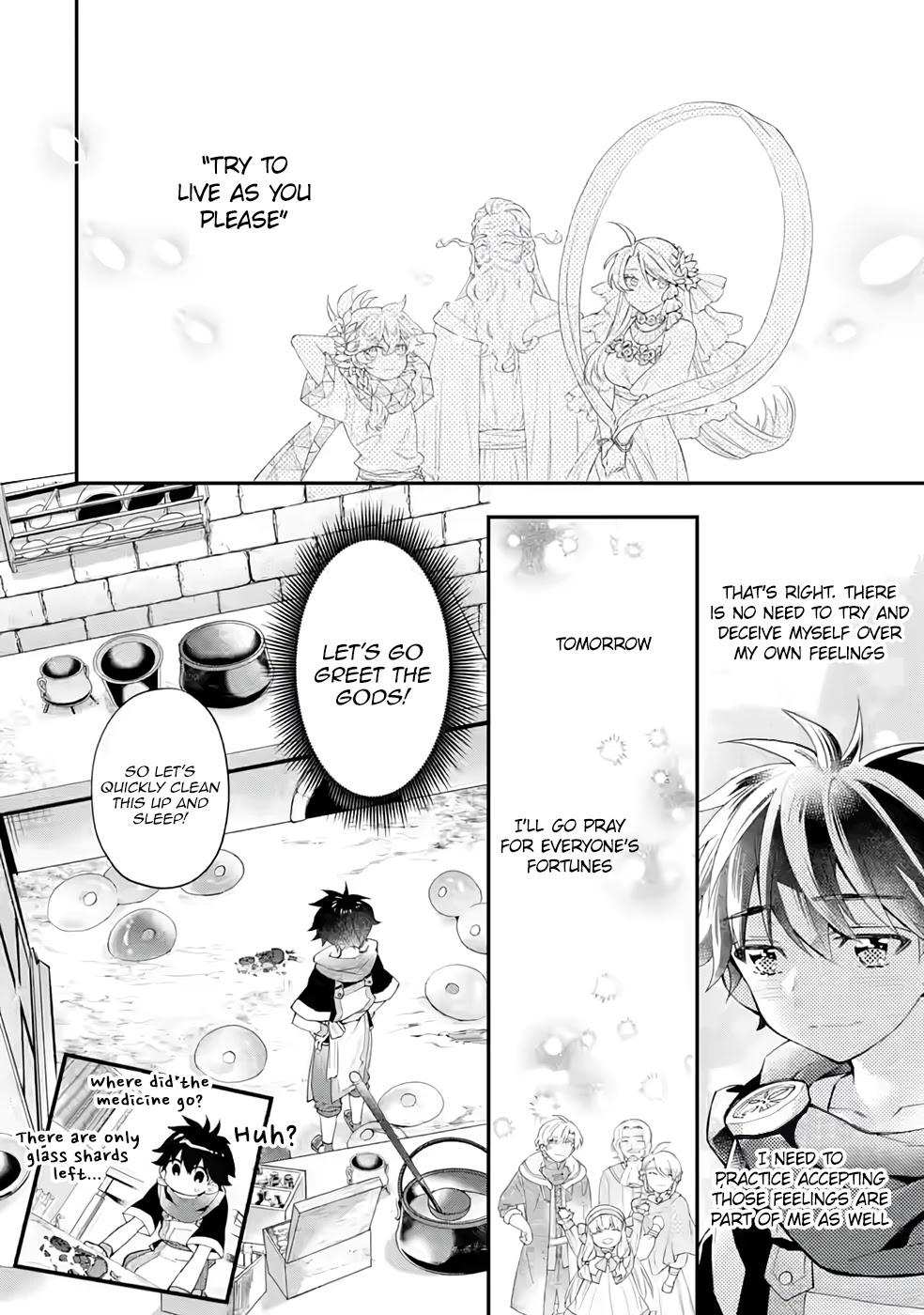 Kamitachi ni Hirowareta Otoko Chapter 40 page 42 - Chapter 40: The Day of Parting