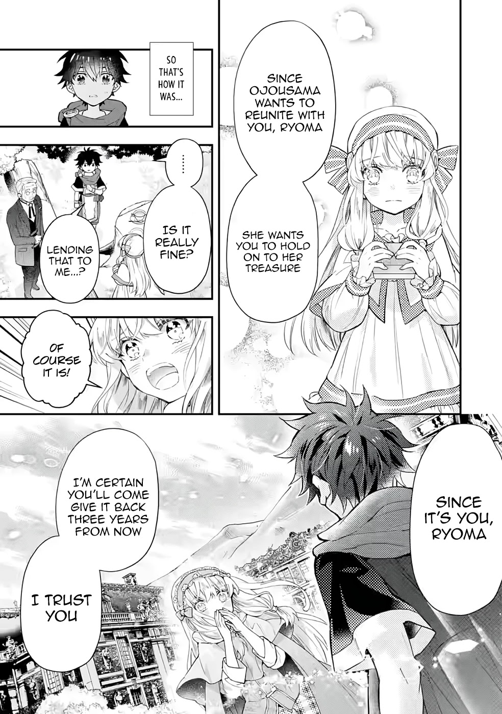 Kamitachi ni Hirowareta Otoko Chapter 40 page 7 - Chapter 40: The Day of Parting