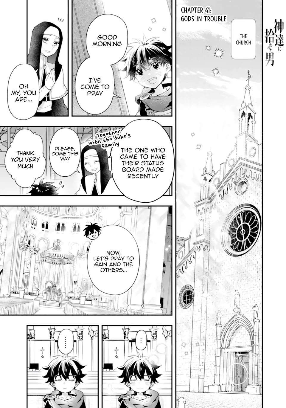 Kamitachi ni Hirowareta Otoko Chapter 41 page 1 - Chapter 41: Gods In Trouble