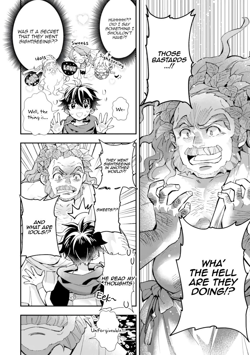 Kamitachi ni Hirowareta Otoko Chapter 41 page 10 - Chapter 41: Gods In Trouble