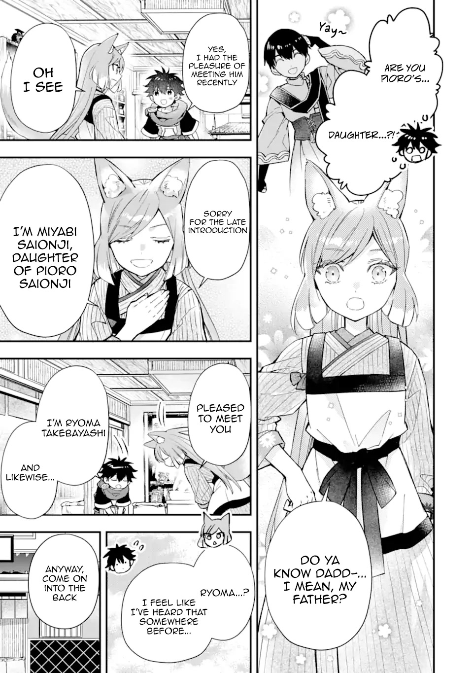 Kamitachi ni Hirowareta Otoko Chapter 46 page 9 - Chapter 46: To Lenaf