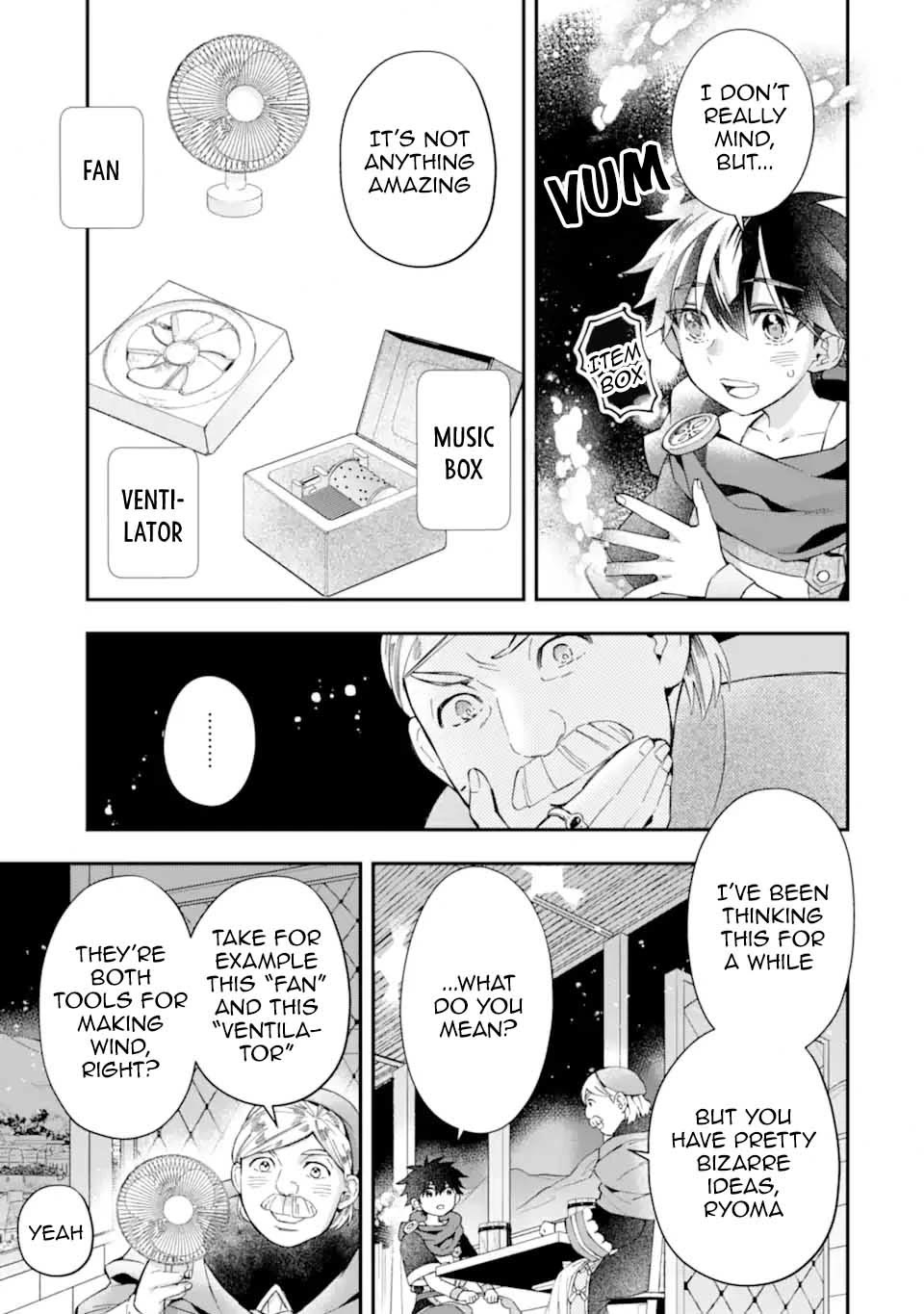 Kamitachi ni Hirowareta Otoko Chapter 51 page 29 - Chapter 51: Dinorm's Magic Tools Workshop