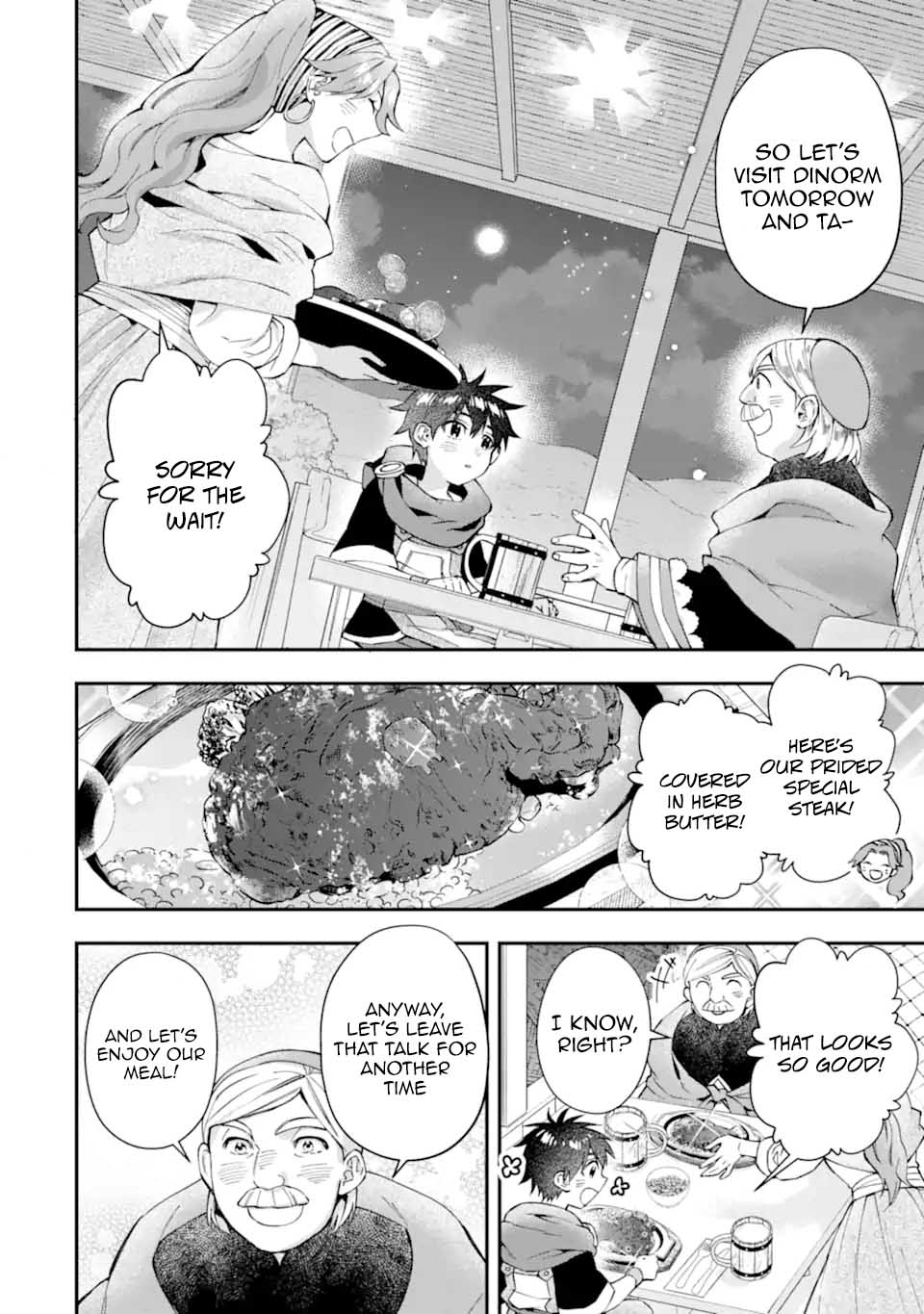 Kamitachi ni Hirowareta Otoko Chapter 51 page 36 - Chapter 51: Dinorm's Magic Tools Workshop