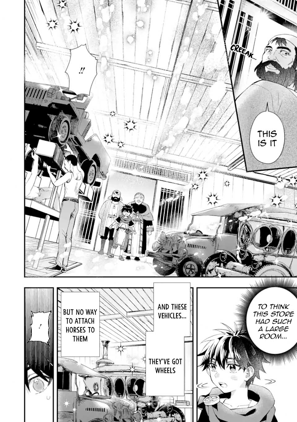 Kamitachi ni Hirowareta Otoko Chapter 51 page 6 - Chapter 51: Dinorm's Magic Tools Workshop