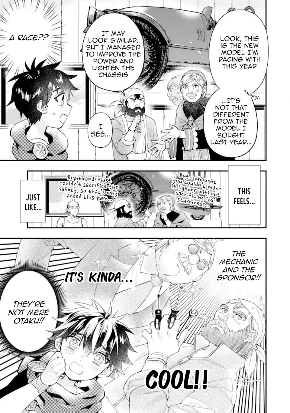 Kamitachi ni Hirowareta Otoko Chapter 51 page 9 - Chapter 51: Dinorm's Magic Tools Workshop