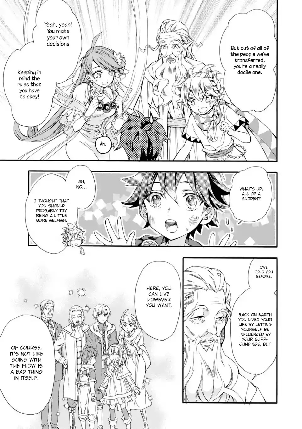 Kamitachi ni Hirowareta Otoko Chapter 7 page 14 - Chapter 7: At The Town Of Girm