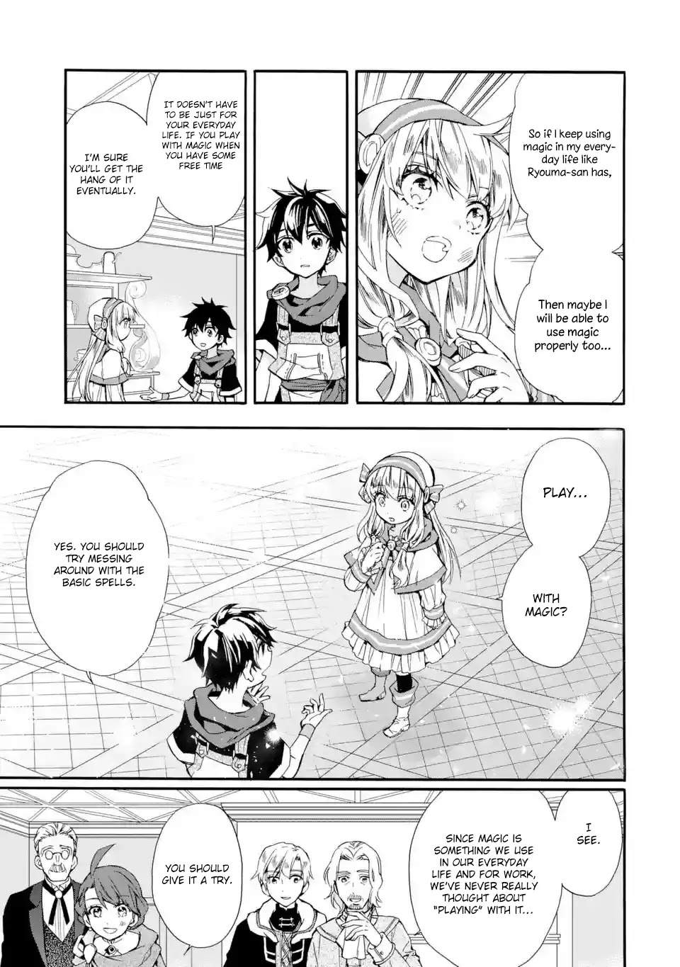 Kamitachi ni Hirowareta Otoko Chapter 7 page 28 - Chapter 7: At The Town Of Girm