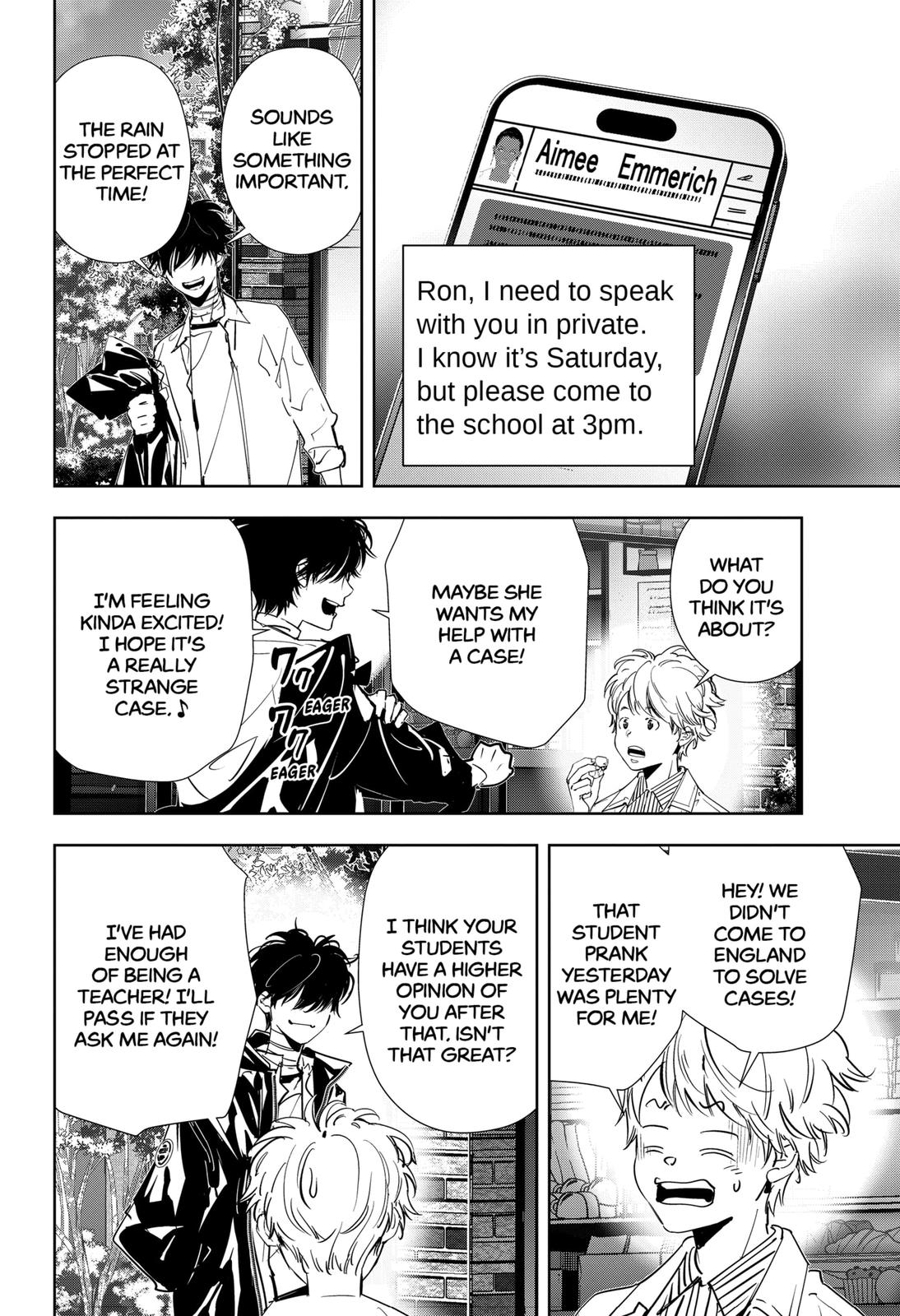 Kamonohashi Ron no Kindan Suiri Chapter 100 page 5 - Chapter 100