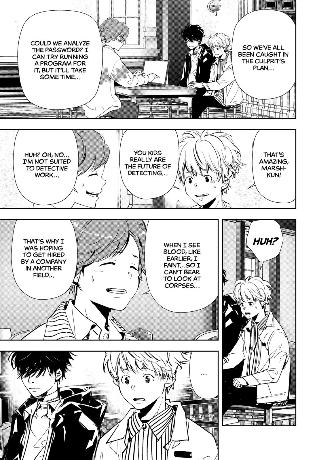 Kamonohashi Ron no Kindan Suiri Chapter 102 page 13 - Chapter 102