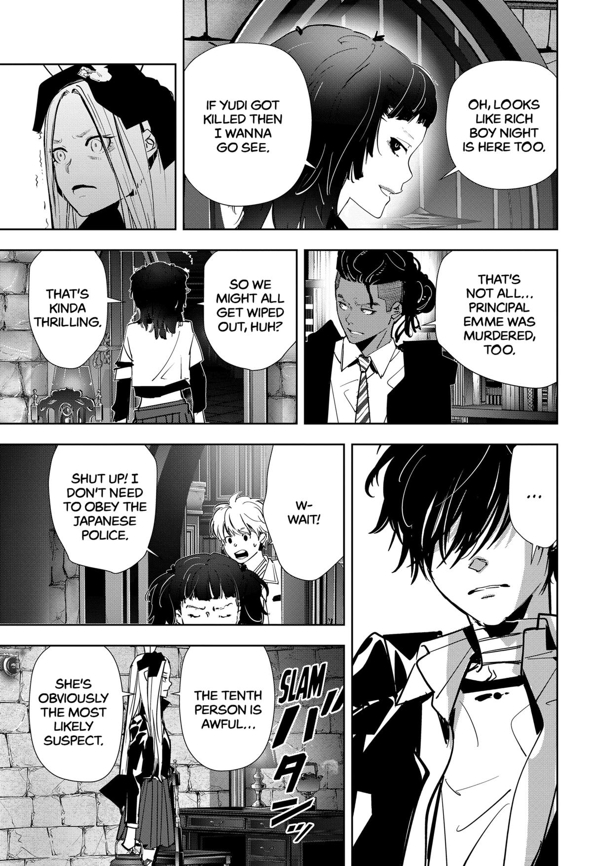 Kamonohashi Ron no Kindan Suiri Chapter 104 page 11 - Chapter 104