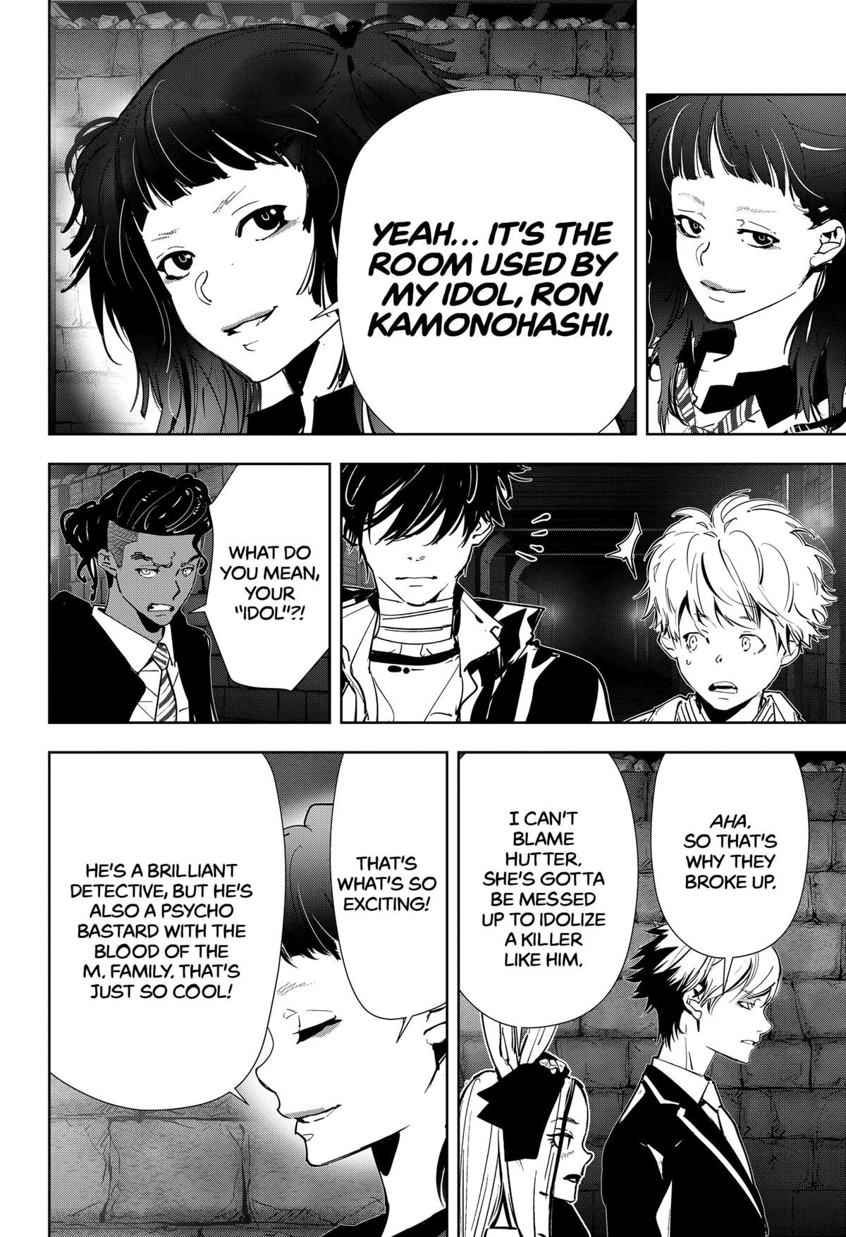 Kamonohashi Ron no Kindan Suiri Chapter 104 page 14 - Chapter 104