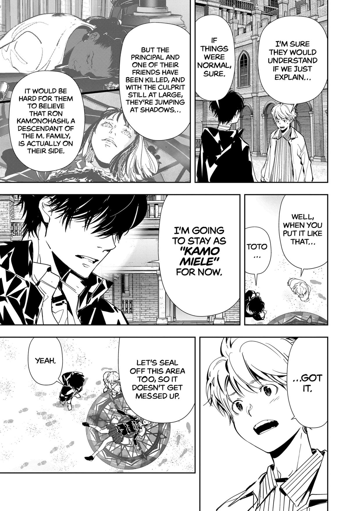 Kamonohashi Ron no Kindan Suiri Chapter 105 page 11 - Chapter 105