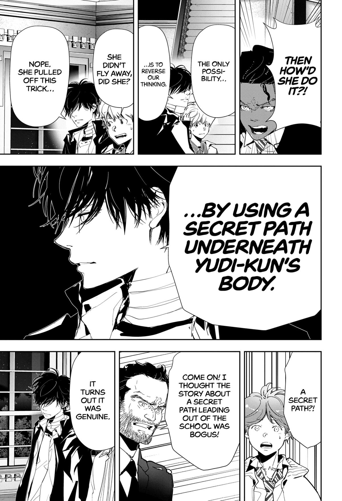 Kamonohashi Ron no Kindan Suiri Chapter 111 page 11 - Chapter 111