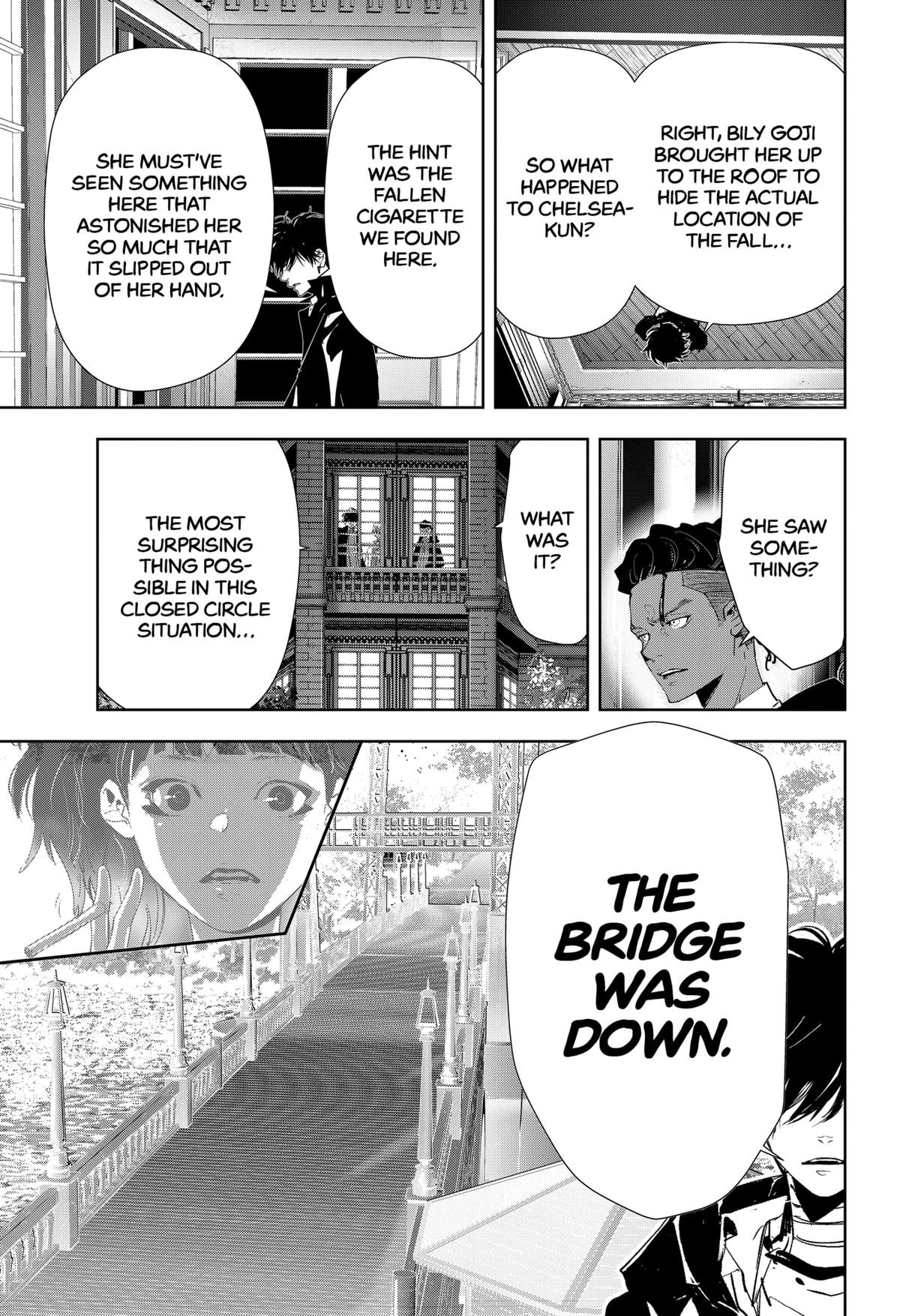 Kamonohashi Ron no Kindan Suiri Chapter 111 page 15 - Chapter 111
