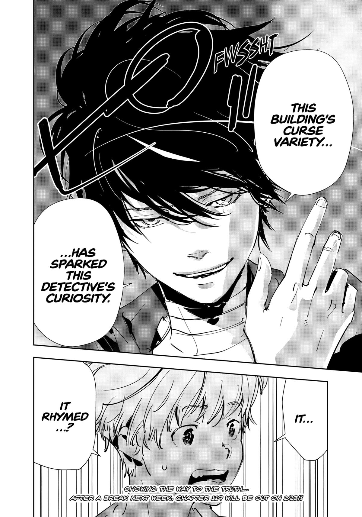 Kamonohashi Ron no Kindan Suiri Chapter 118 page 20 - Chapter 118