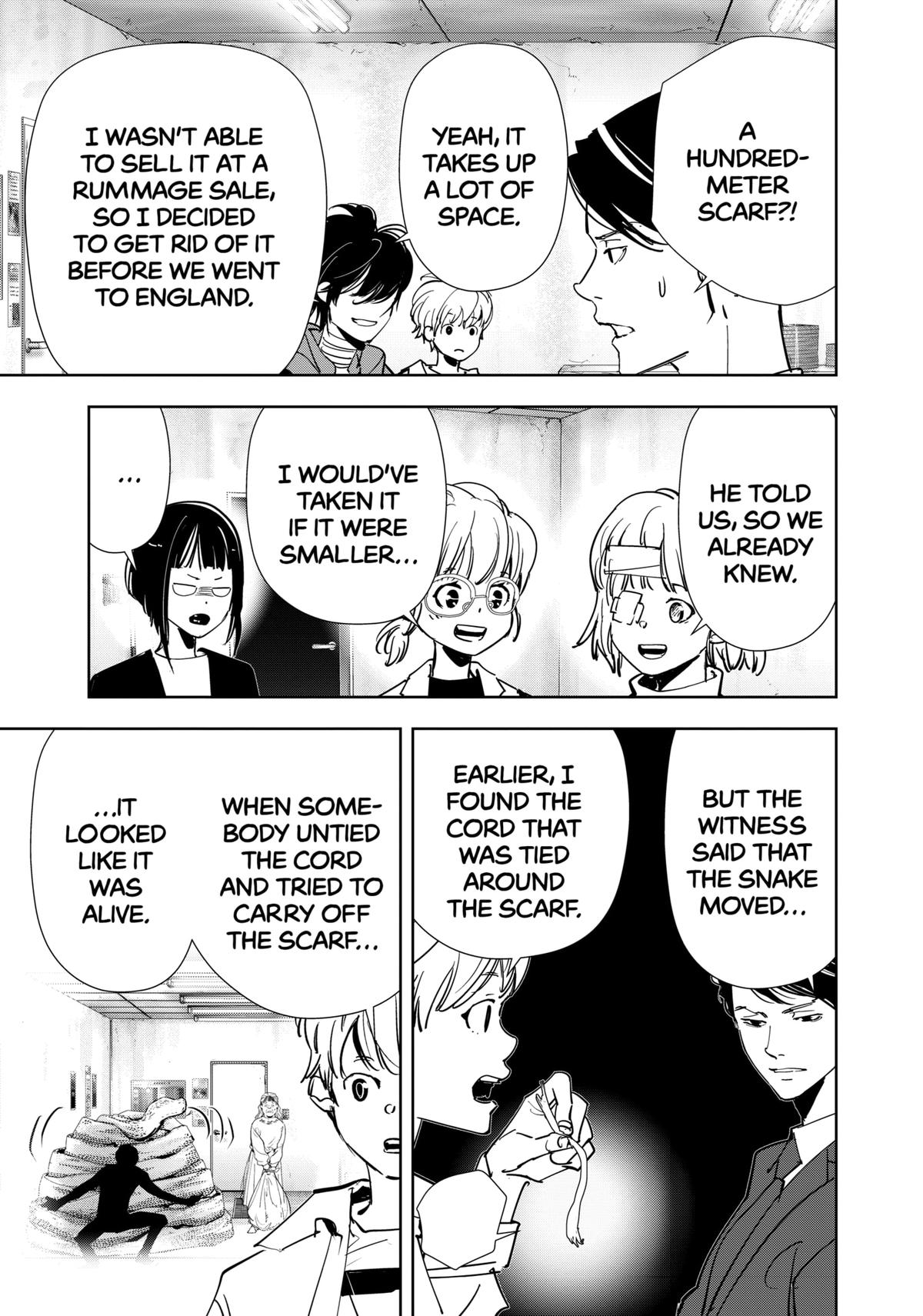 Kamonohashi Ron no Kindan Suiri Chapter 119 page 13 - Chapter 119