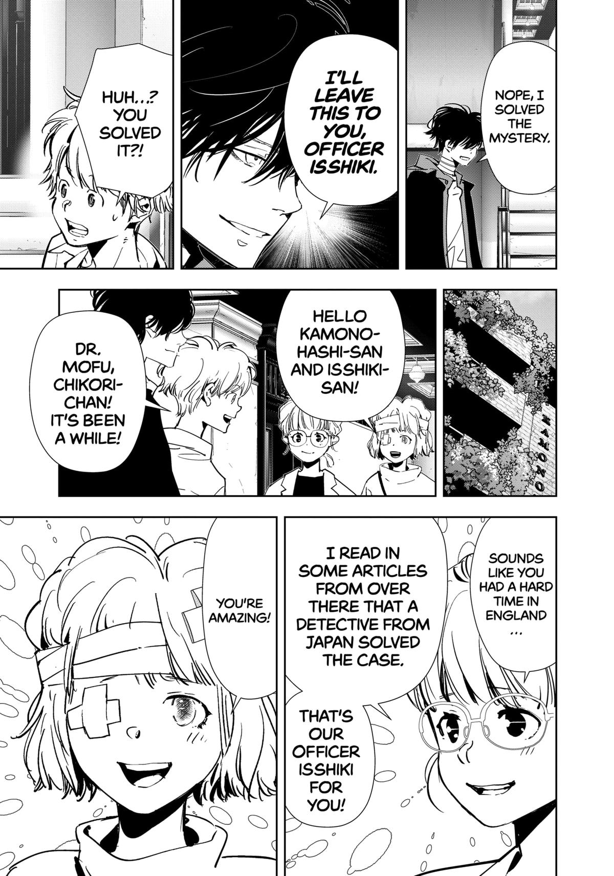 Kamonohashi Ron no Kindan Suiri Chapter 119 page 3 - Chapter 119
