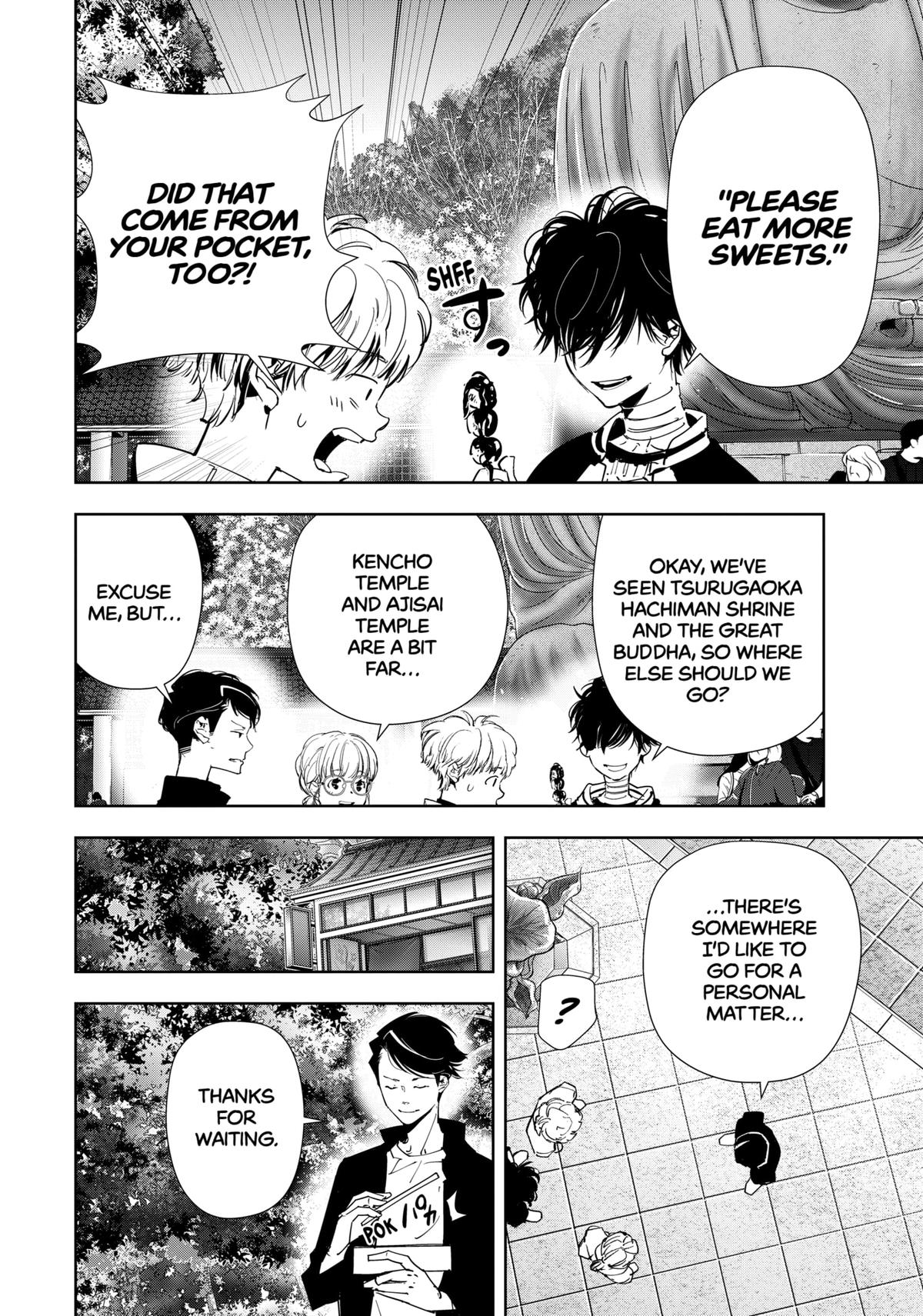 Kamonohashi Ron no Kindan Suiri Chapter 121 page 5 - Chapter 121