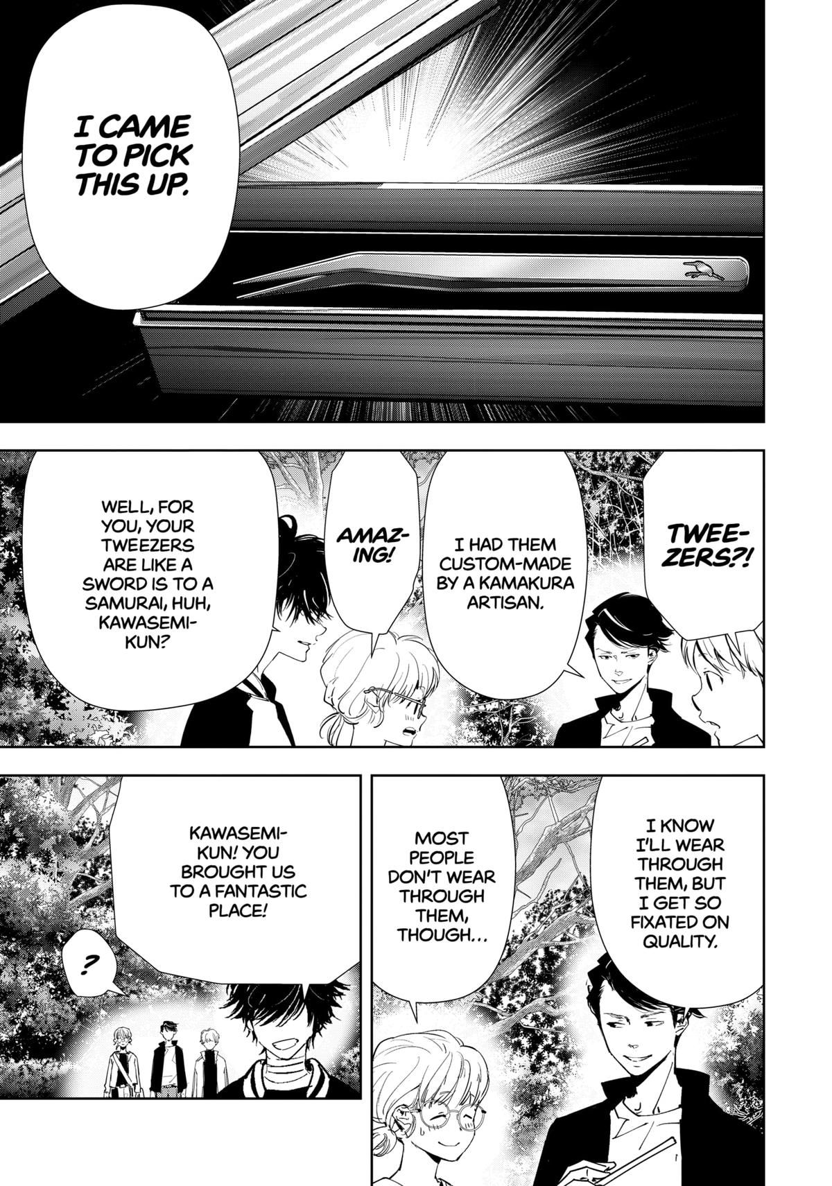 Kamonohashi Ron no Kindan Suiri Chapter 121 page 6 - Chapter 121