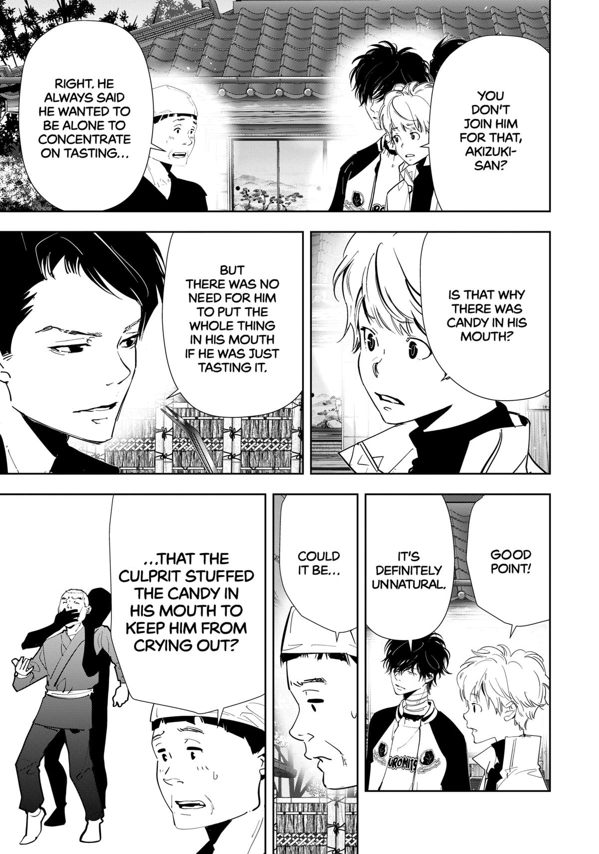 Kamonohashi Ron no Kindan Suiri Chapter 122 page 14 - Chapter 122