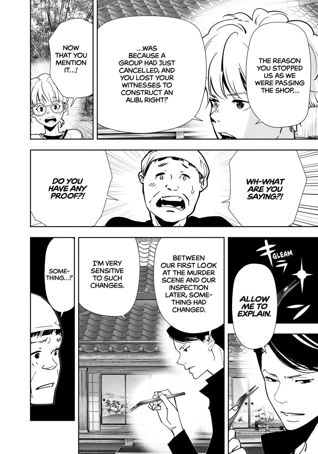 Kamonohashi Ron no Kindan Suiri Chapter 123 page 10 - Chapter 123