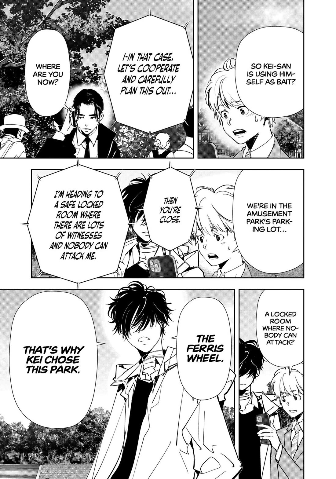 Kamonohashi Ron no Kindan Suiri Chapter 127 page 5 - Chapter 127
