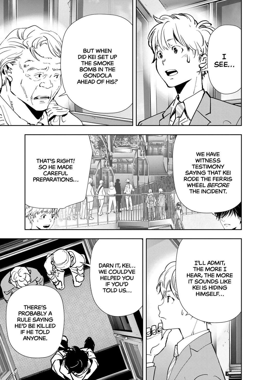Kamonohashi Ron no Kindan Suiri Chapter 129 page 14 - Chapter 129