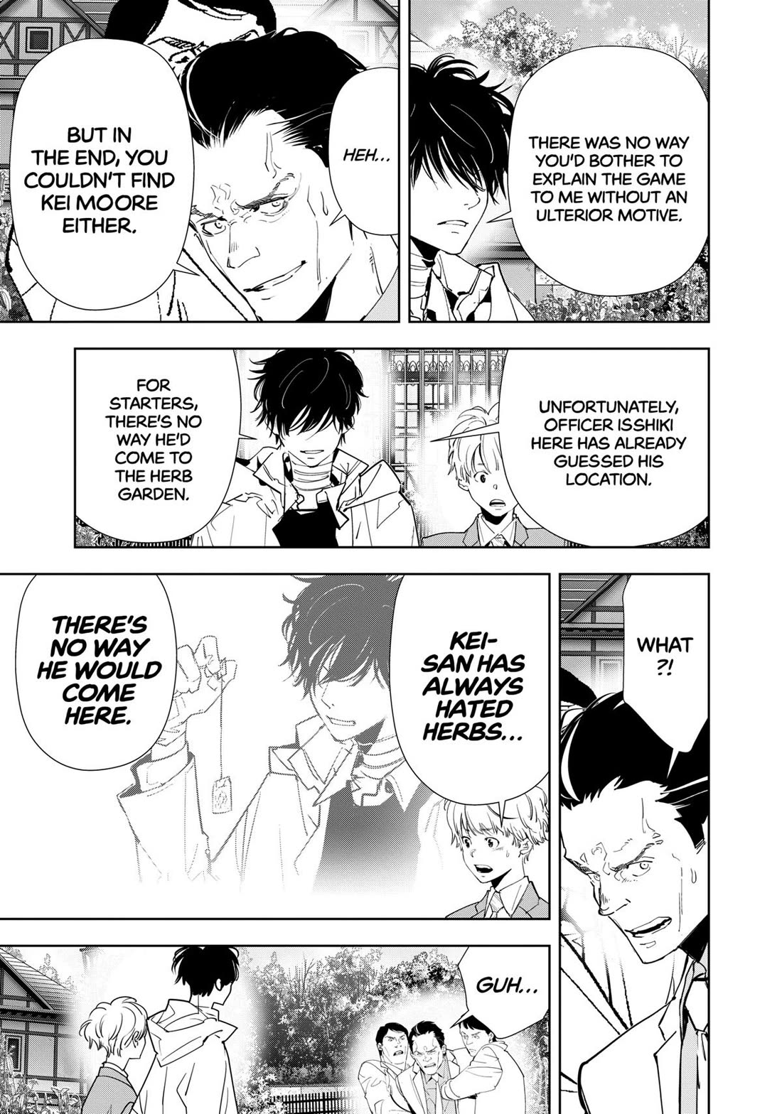 Kamonohashi Ron no Kindan Suiri Chapter 131 page 17 - Chapter 131
