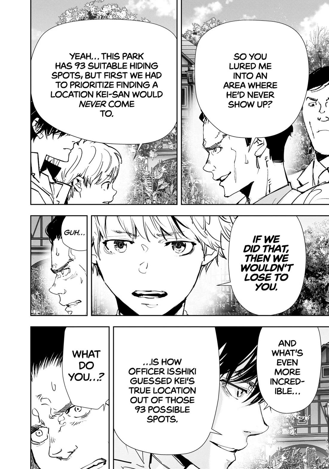 Kamonohashi Ron no Kindan Suiri Chapter 131 page 18 - Chapter 131